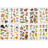 Peris Gems style 1 10 Sheets/Set Animal Dinosaur Space Watch Children&