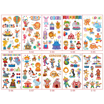Peris Gems style 13 10 Sheets/Set Animal Dinosaur Space Watch Children&