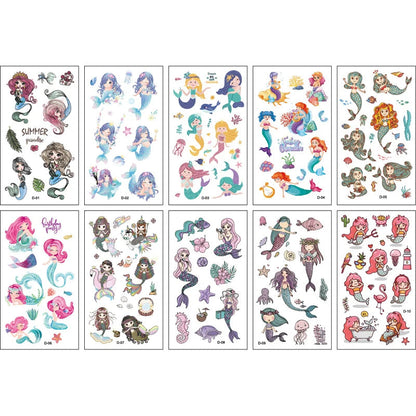 Peris Gems style 4 10 Sheets/Set Animal Dinosaur Space Watch Children&