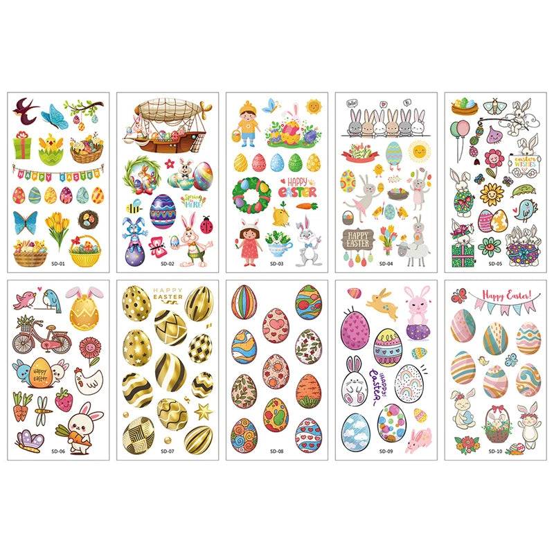 Peris Gems style 9 10 Sheets/Set Animal Dinosaur Space Watch Children&