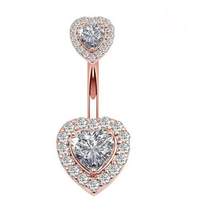 Peris Gems  style13 Steel 1pc Diamond Belly Button Piercing Rings SHEIN Amazon Temu