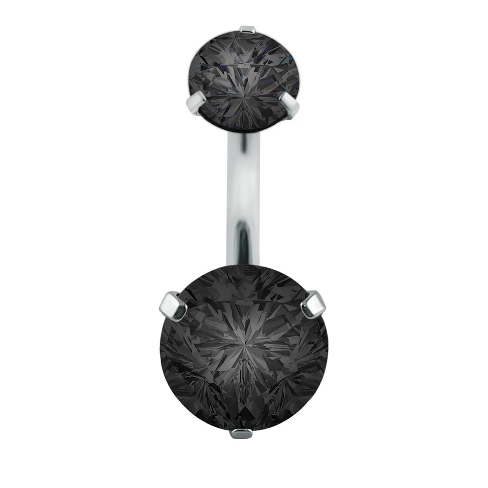 Peris Gems  style19 Steel 1pc Diamond Belly Button Piercing Rings SHEIN Amazon Temu