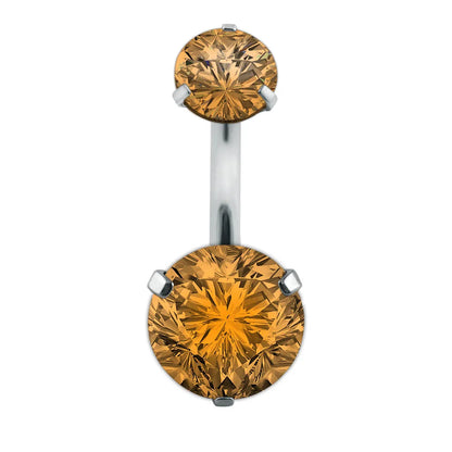 Peris Gems  style22 Steel 1pc Diamond Belly Button Piercing Rings SHEIN Amazon Temu