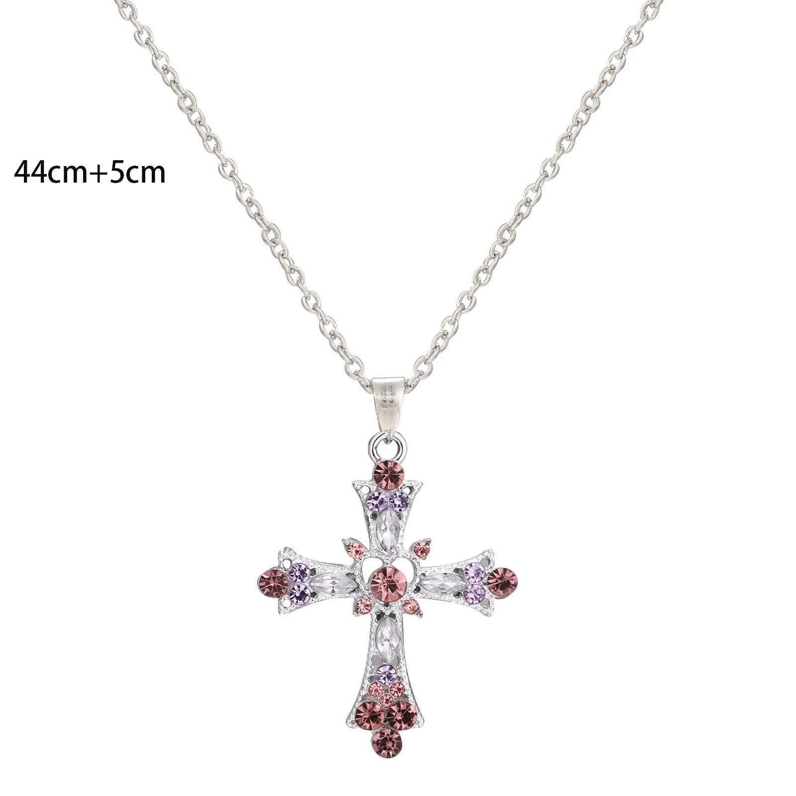 Peris Gems Sweet Cool Wind Spicy Girl Cross Necklace Female Heavy Set Diamond Gothic Europe The United States Y2k Necklace Design Sweet Cool Wind Spicy Girl Cross Necklace Female Heavy Set Diamond Gothic Europe The United States Y2k Necklace Design SHEIN Amazon Temu