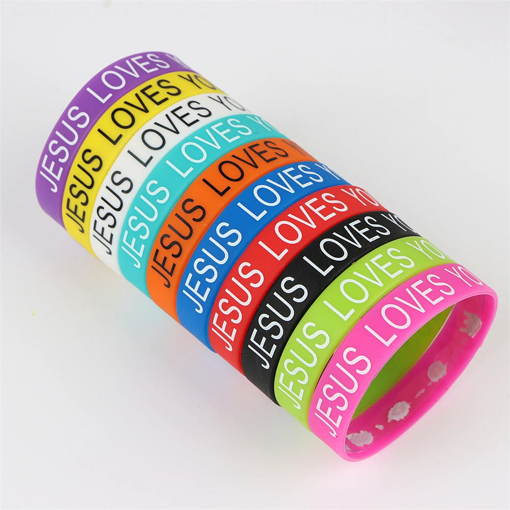 Peris Gems t / CHINA / 30pcs 10/20/30/50Pcs/Lot Fashion Simple Luminous Silicone Bracelet For Men Women Sports Love Mixed Style Jewelry Birthday Party Gifts SHEIN Amazon Temu