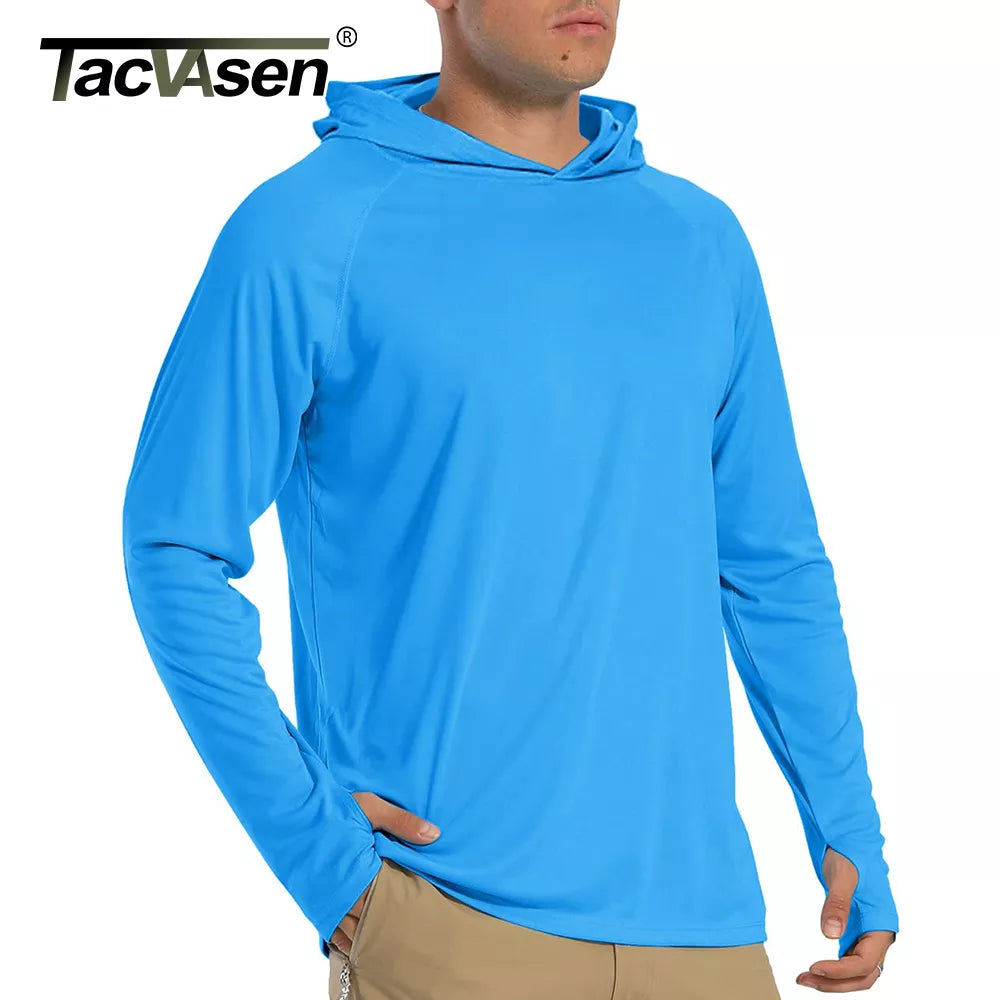 Peris Gems TACVASEN Sun Protection T-Shirts Mens Long Sleeve Hoodie Casual UV-Proof T-Shirts Breathable Lightweight Quick Dry T shirts Male SHEIN Amazon Temu
