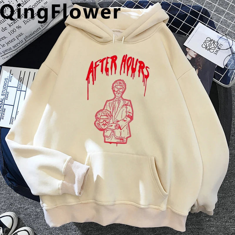 Peris Gems the weeknd hoodies male hip hop vintage anime harajuku male sweatshirts 2022 Ulzzang SHEIN Amazon Temu