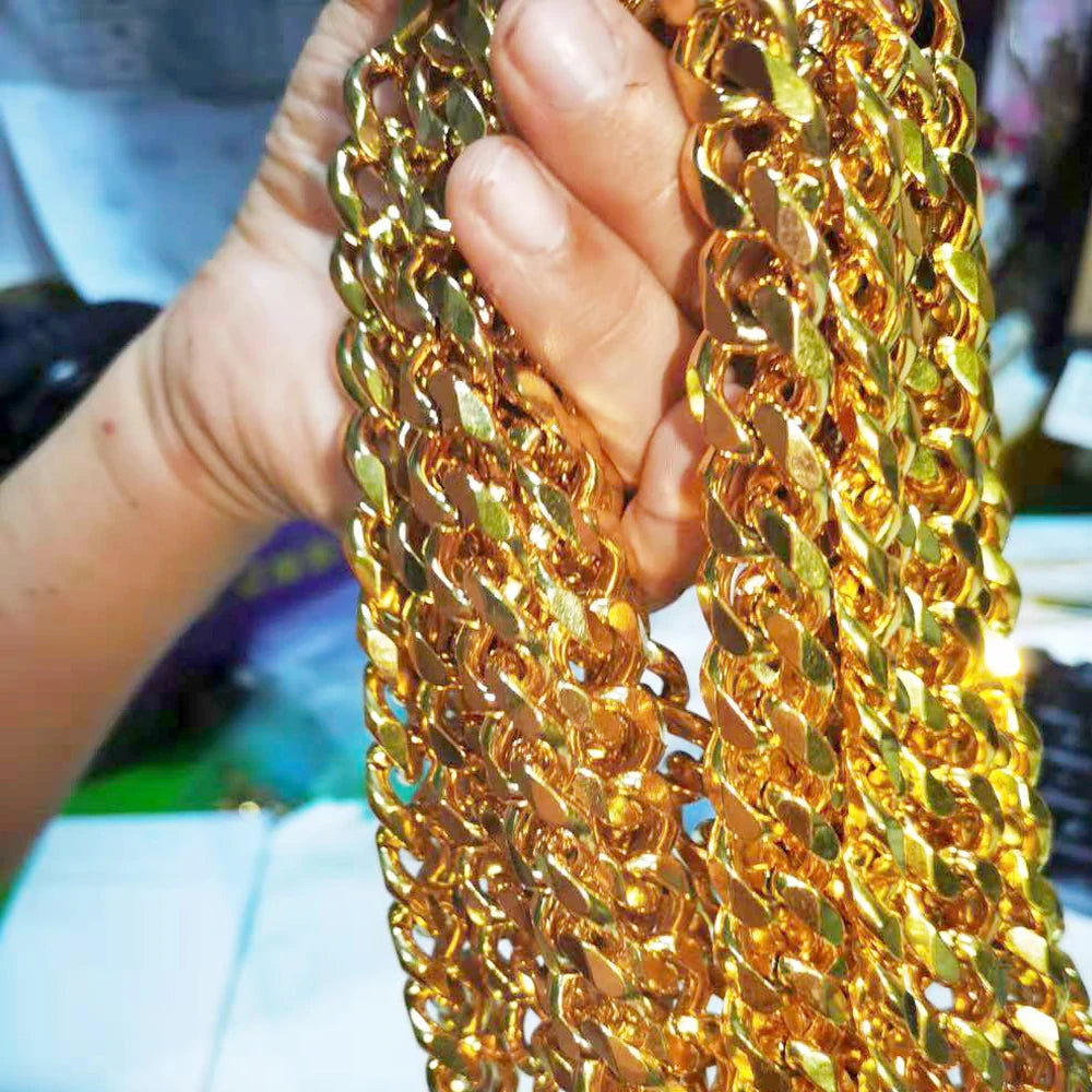Peris Gems  Thick Cuban Link Chain Bracelets for Men SHEIN Amazon Temu