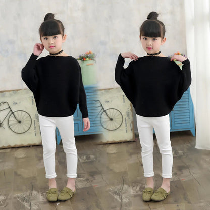 Peris Gems  Thin Knitted Batwing Sleeve Sweatshirts for Girls SHEIN Amazon Temu