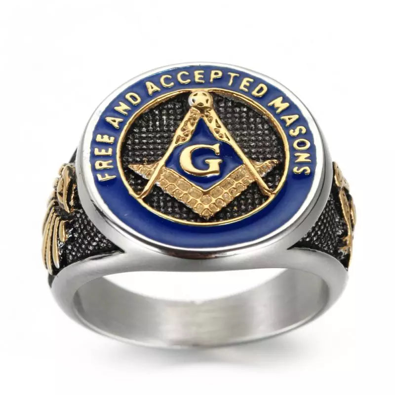 Peris Gems  Vintage Masonic Freemason Drip Eye of Power Rings SHEIN Amazon Temu