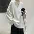 Peris Gems  White / S 100% Cotton Sweatshirt for Men: Harajuku Plain Streetwear SHEIN Amazon Temu