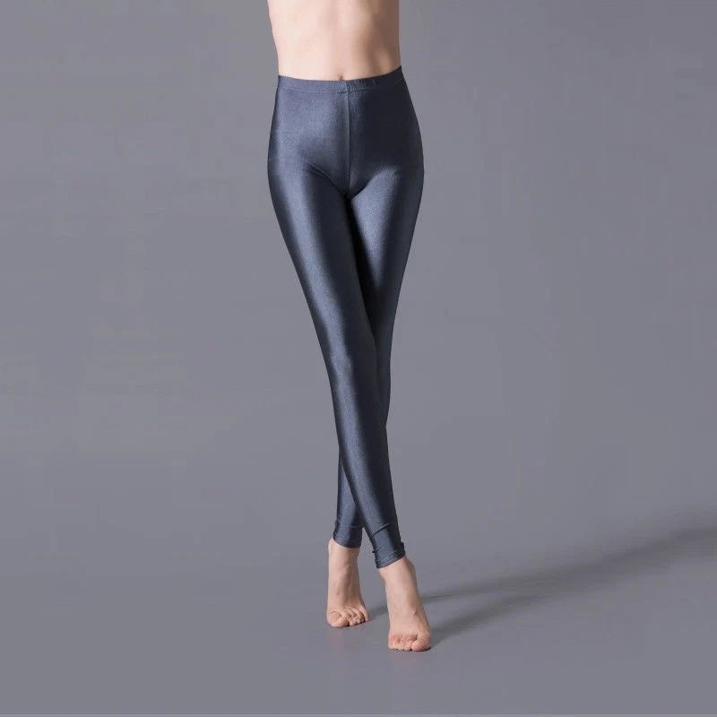 Peris Gems  YG04 Dark Gray / L Neon Candy Colored Elastic Leggings for Women SHEIN Amazon Temu