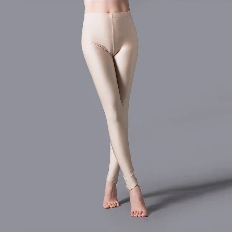 Peris Gems  YG20 Skin / L Neon Candy Colored Elastic Leggings for Women SHEIN Amazon Temu