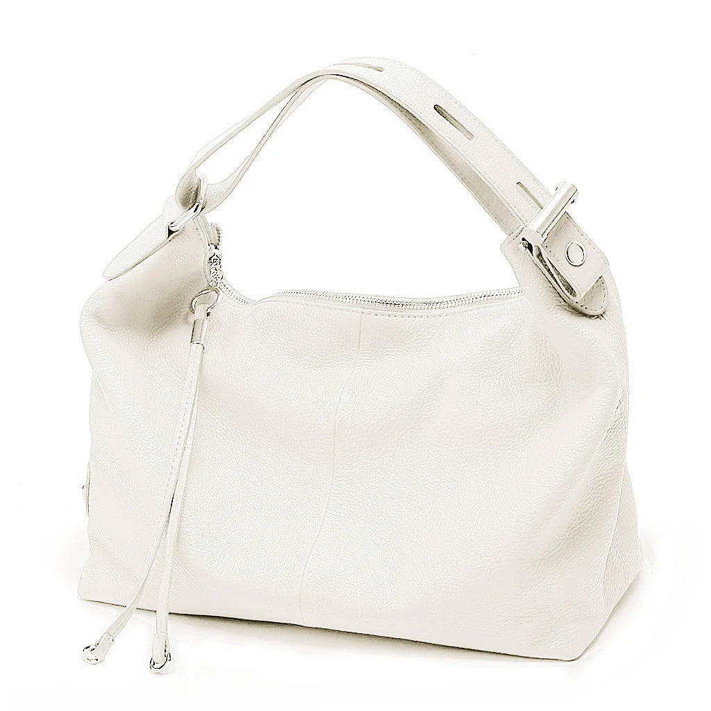 Peris Gems  ZENCY Hot Stylish 100% Genuine Cow Leather Women Handbag Extendable Handle Strap Cowhide Ladies Tote Shoulder Bags Purse Satchel SHEIN Amazon Temu
